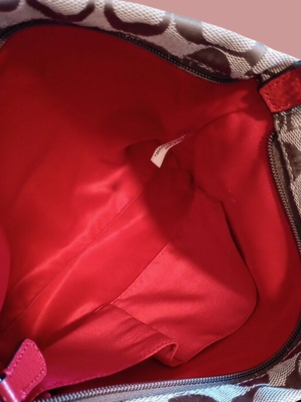 Coach Park Signature Canvas Hobo Bag/Crossbody EUC